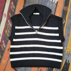 Sweater - Pullover, Capped Sleeve